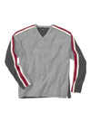 College Sweat Shirt in Stripes